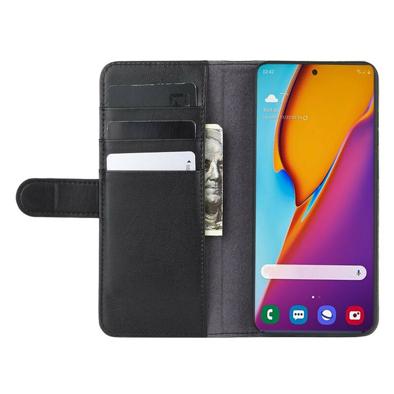 Housse Samsung Galaxy S20 Plus Cuir Fendu Housse Samsung Galaxy S20 Plus Cuir Fendu