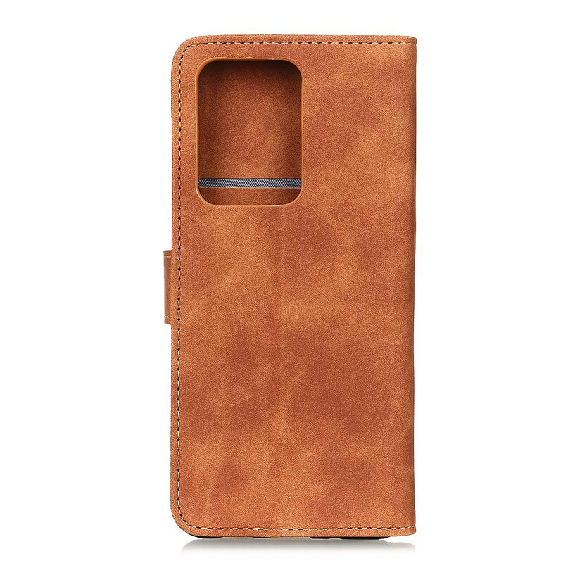 Housse Samsung Galaxy S20 Ultra Effet Cuir Vintage KHAZNEH Housse Samsung Galaxy S20 Ultra Effet Cuir Vintage KHAZNEH