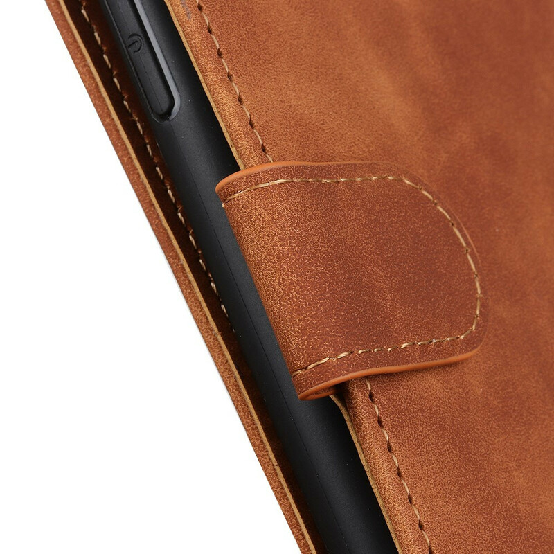 Housse Samsung Galaxy S20 Ultra Effet Cuir Vintage KHAZNEH Housse Samsung Galaxy S20 Ultra Effet Cuir Vintage KHAZNEH