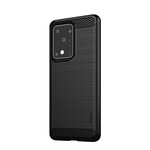 Coque Samsung Galaxy S20 Ultra Fibre Carbone Brossée MOFI Coque Samsung Galaxy S20 Ultra Fibre Carbone Brossée MOFI