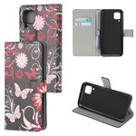 Housse Huawei P40 Lite Papillons et Fleurs Housse Huawei P40 Lite Papillons et Fleurs