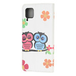 Housse Huawei P40 Lite Couple de Hiboux Housse Huawei P40 Lite Couple de Hiboux