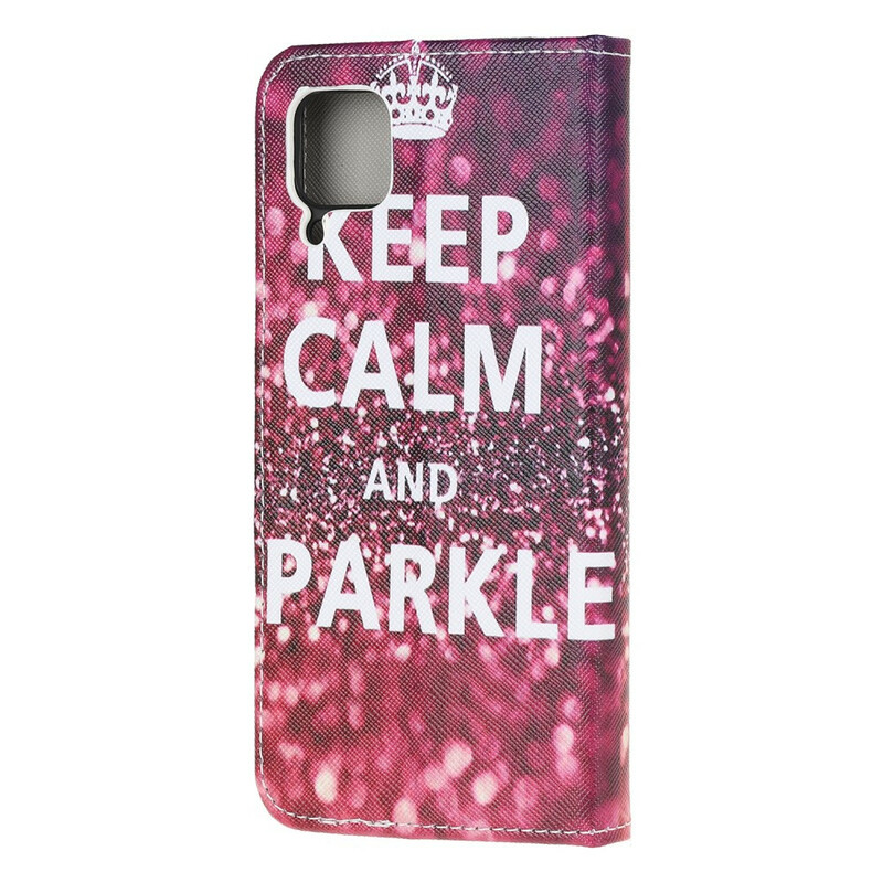 Housse Huawei P40 Lite Keep Calm and Sparkle