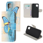 Housse Huawei P40 Lite Papillon Royal Housse Huawei P40 Lite Papillon Royal