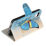 Housse Huawei P40 Lite Papillon Royal Housse Huawei P40 Lite Papillon Royal