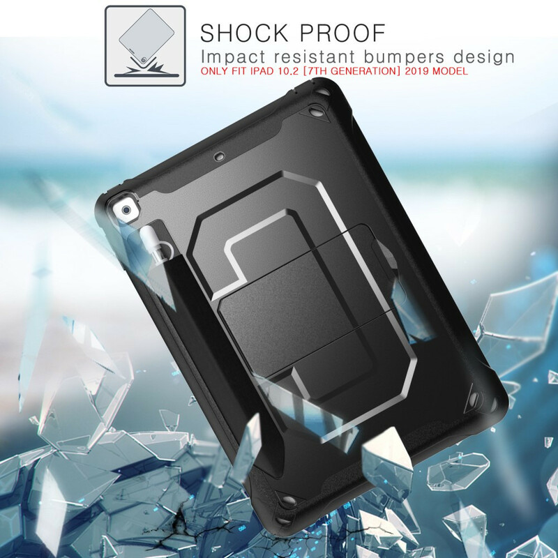 Coque iPad 10.2" (2019) Ultra Résistante Porte-Crayon Coque iPad 10.2" (2019) Ultra Résistante Porte-Crayon