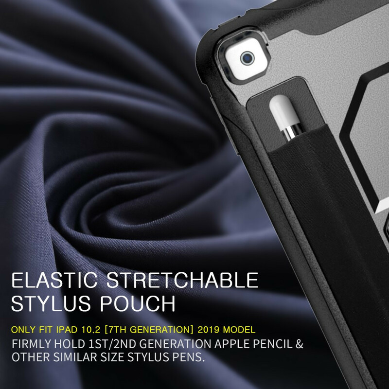 Coque iPad 10.2" (2019) Ultra Résistante Porte-Crayon Coque iPad 10.2" (2019) Ultra Résistante Porte-Crayon