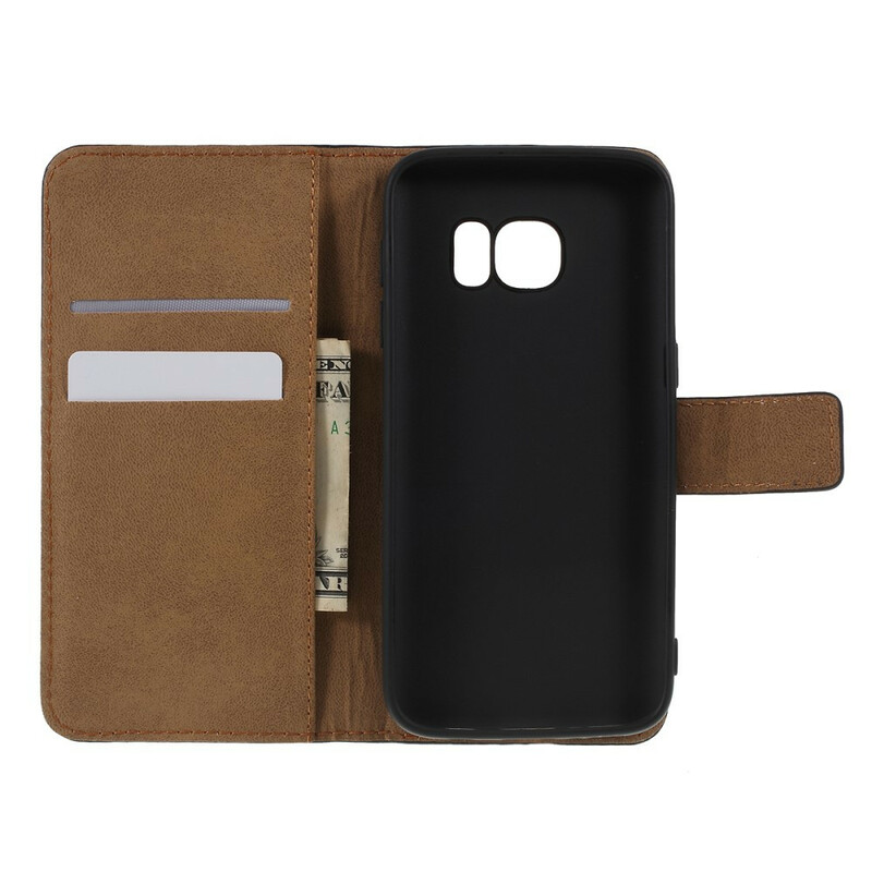 Housse Samsung Galaxy S7 Invitation Véritable Cuir Housse Samsung Galaxy S7 Invitation Véritable Cuir