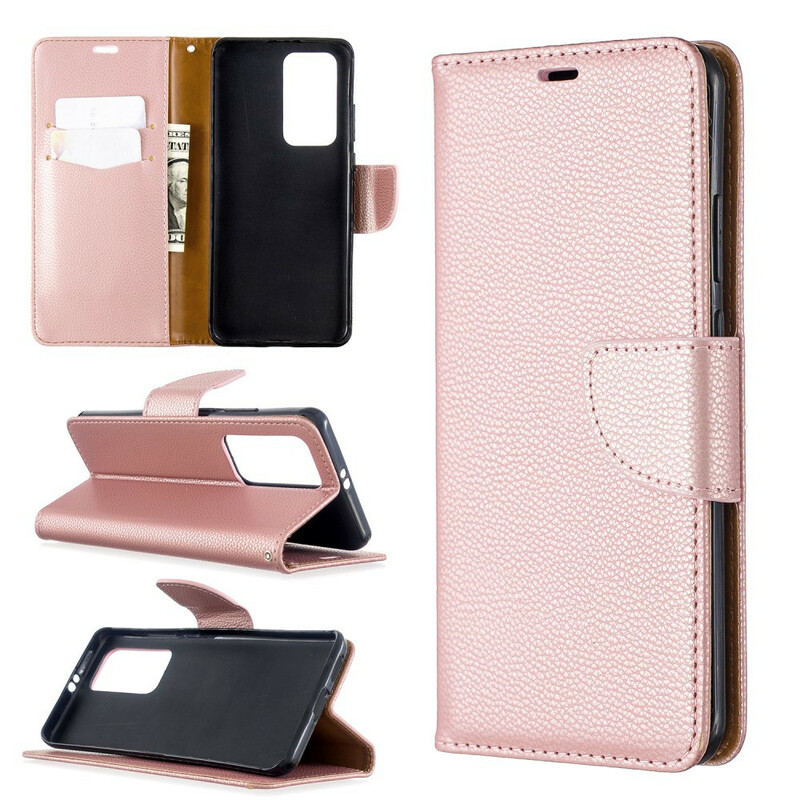 Housse Huawei P40 Pro Litchi Rabat Oblique Housse Huawei P40 Pro Litchi Rabat Oblique