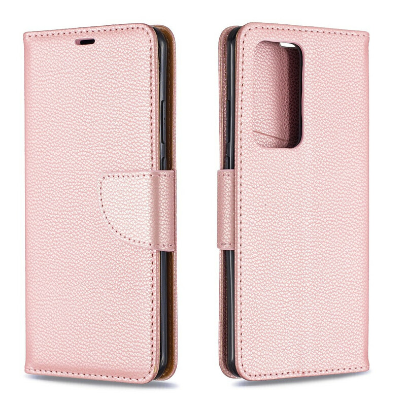 Housse Huawei P40 Pro Litchi Rabat Oblique Housse Huawei P40 Pro Litchi Rabat Oblique