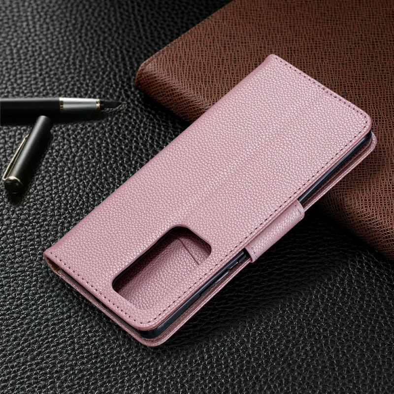 Housse Huawei P40 Pro Litchi Rabat Oblique Housse Huawei P40 Pro Litchi Rabat Oblique