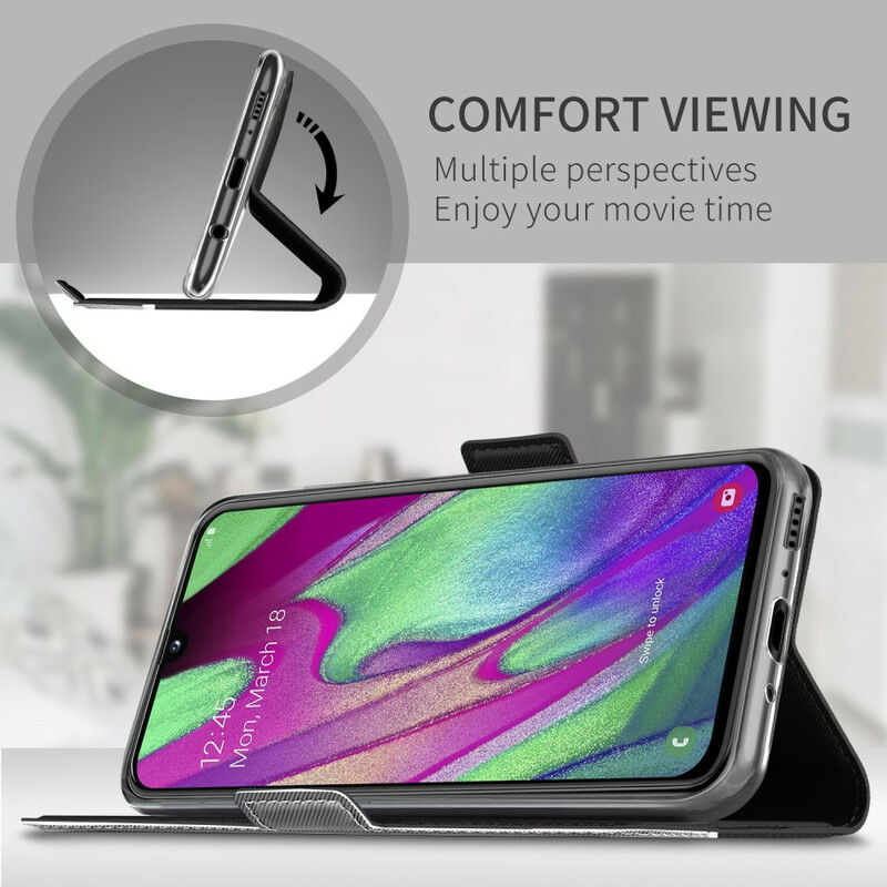 Housse Samsung Galaxy A40 Bicolore Baiyu Series Housse Samsung Galaxy A40 Bicolore Baiyu Series