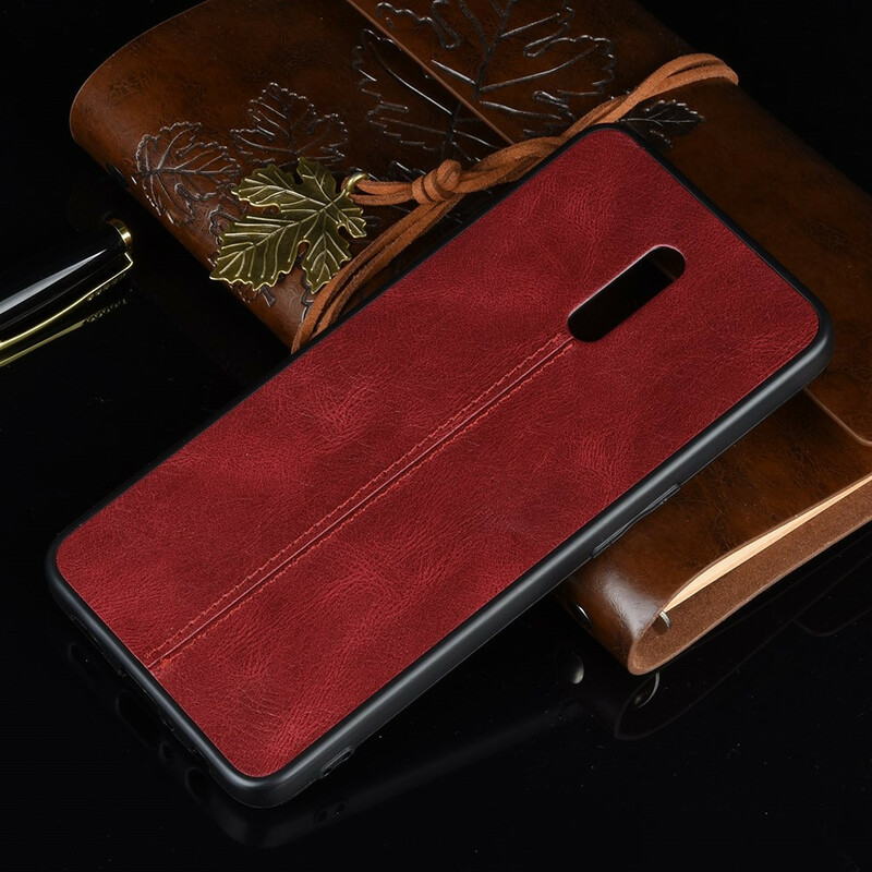 Coque Oppo Reno Style Cuir Coutures Coque Oppo Reno Style Cuir Coutures