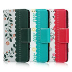 Housse Samsung Galaxy A40 Fleurettes à Lanière Housse Samsung Galaxy A40 Fleurettes à Lanière