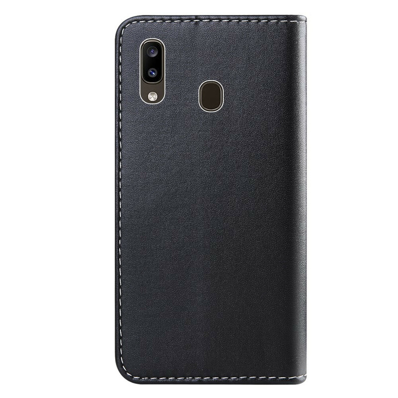 Housse Samsung Galaxy A40 Effet Cuir Tricolore Housse Samsung Galaxy A40 Effet Cuir Tricolore