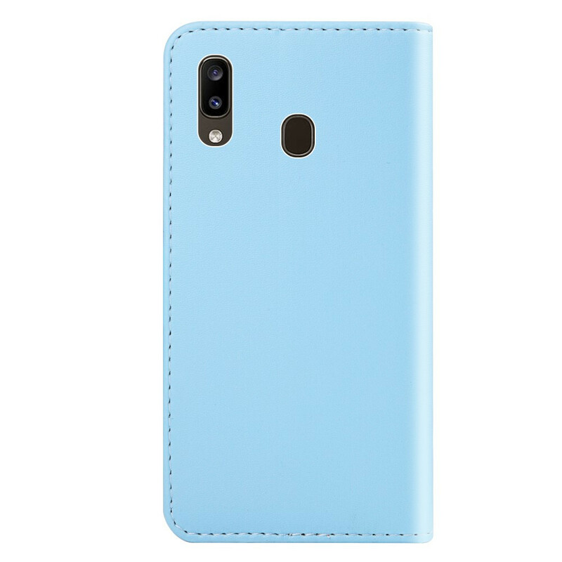 Housse Samsung Galaxy A40 Effet Cuir Tricolore Housse Samsung Galaxy A40 Effet Cuir Tricolore