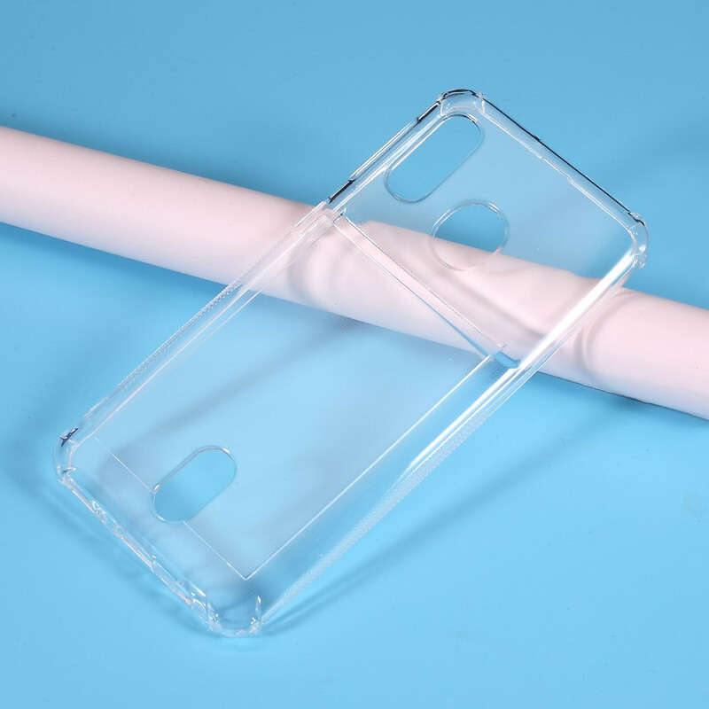 Coque Samsung Galaxy A40 Transparente Porte-Carte Coque Samsung Galaxy A40 Transparente Porte-Carte