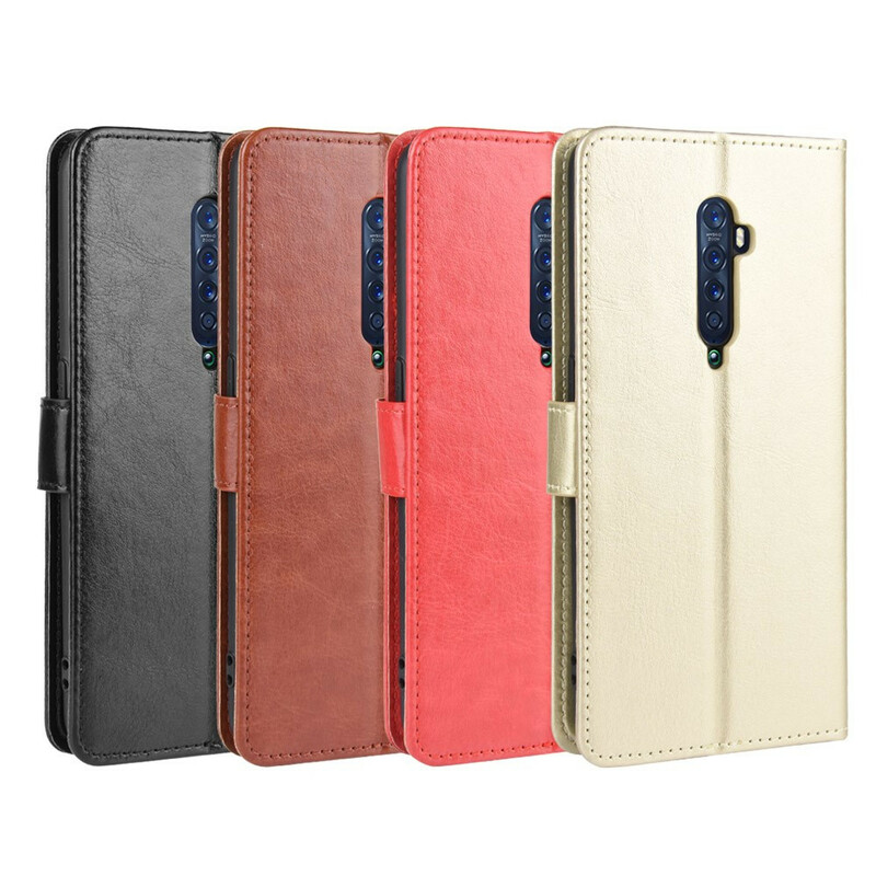 Housse Oppo Reno 2 Simili Cuir Flashy Housse Oppo Reno 2 Simili Cuir Flashy
