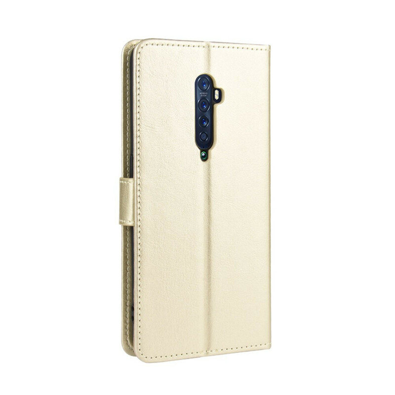 Housse Oppo Reno 2 Simili Cuir Flashy