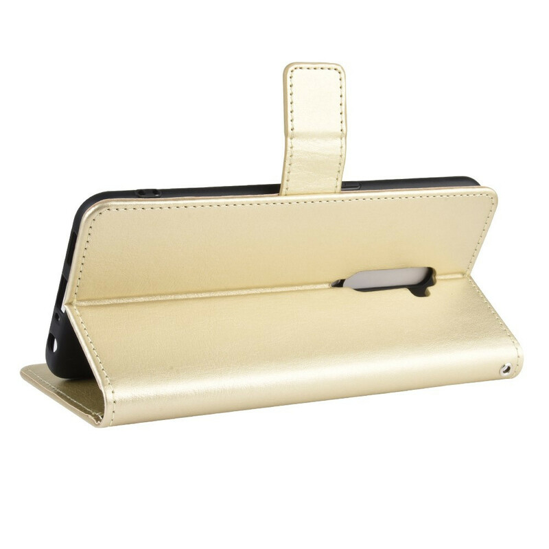 Housse Oppo Reno 2 Simili Cuir Flashy