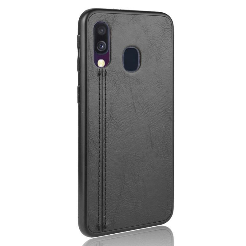 Coque Samsung Galaxy A40 Effet Cuir Couture Coque Samsung Galaxy A40 Effet Cuir Couture