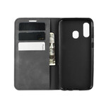 Flip Cover Samsung Galaxy A40 Effet Cuir Douceur Flip Cover Samsung Galaxy A40 Effet Cuir Douceur