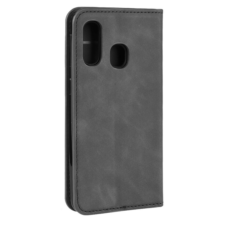 Flip Cover Samsung Galaxy A40 Effet Cuir Douceur Flip Cover Samsung Galaxy A40 Effet Cuir Douceur