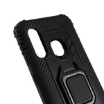 Coque Samsung Galaxy A40 Ring et Fibre Carbone Coque Samsung Galaxy A40 Ring et Fibre Carbone