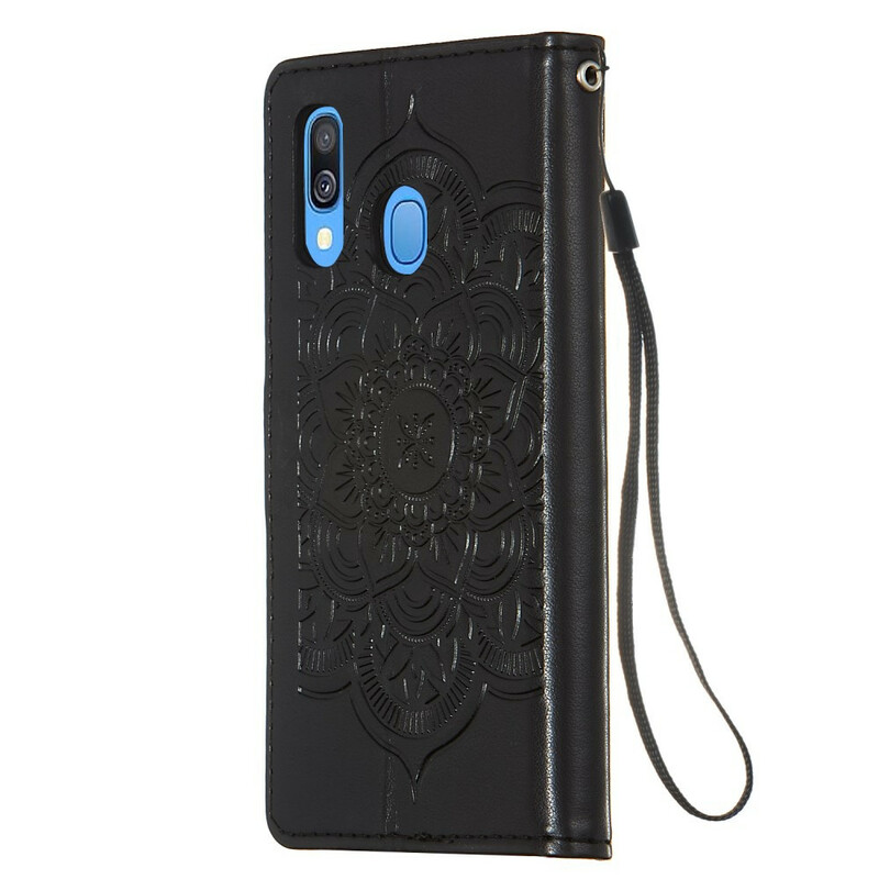 Housse Samsung Galaxy A40 Attrape Rêves Imprimé et Lanière Housse Samsung Galaxy A40 Attrape Rêves Imprimé et Lanière