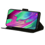 Housse Samsung Galaxy A40 Attrape Rêves Imprimé et Lanière Housse Samsung Galaxy A40 Attrape Rêves Imprimé et Lanière