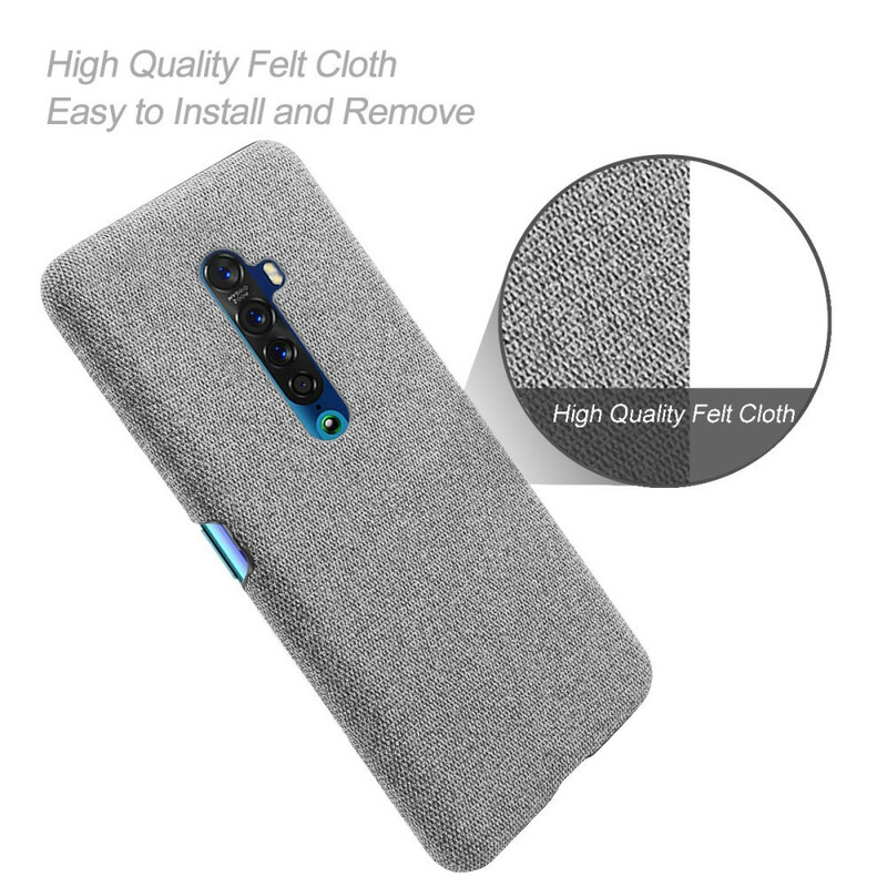 Coque Oppo Reno 2 KSQ Tissu Chic