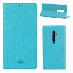 Flip Cover Oppo Reno 2 Texturée Flip Cover Oppo Reno 2 Texturée