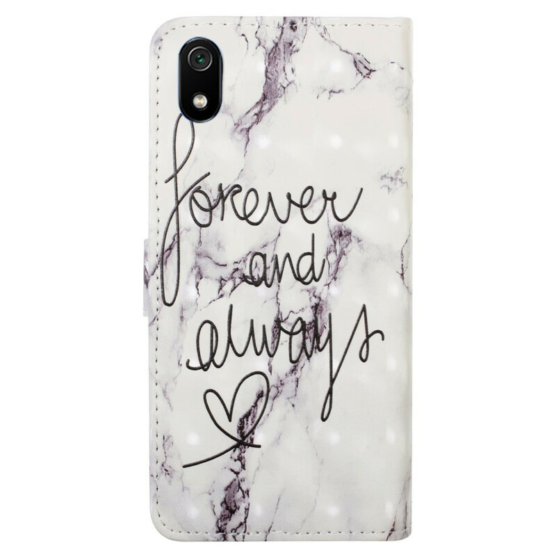 Housse Xiaomi Redmi 7A Marbre Forever & Always Housse Xiaomi Redmi 7A Marbre Forever & Always