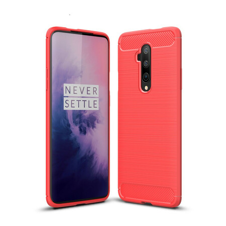Coque OnePlus 7T Pro Fibre Carbone Brossée