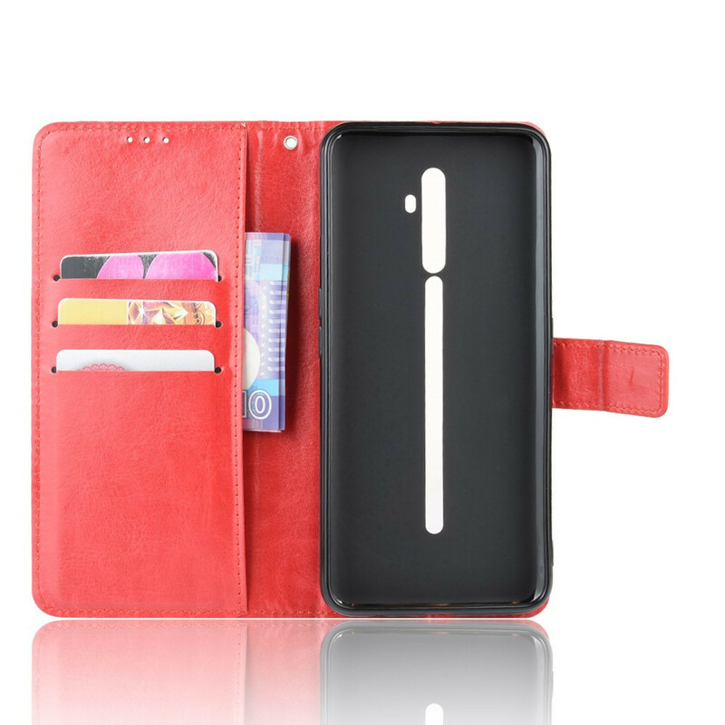 Housse Oppo Reno 2Z Simili Cuir Flashy Housse Oppo Reno 2Z Simili Cuir Flashy