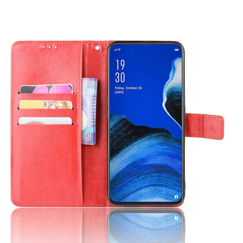Housse Oppo Reno 2Z Simili Cuir Flashy Housse Oppo Reno 2Z Simili Cuir Flashy