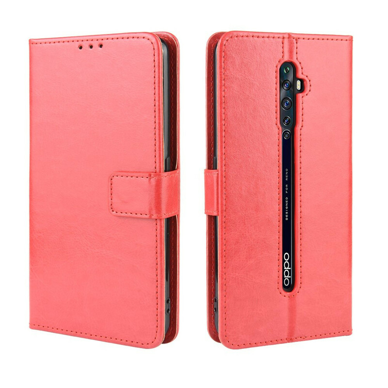 Housse Oppo Reno 2Z Simili Cuir Flashy Housse Oppo Reno 2Z Simili Cuir Flashy