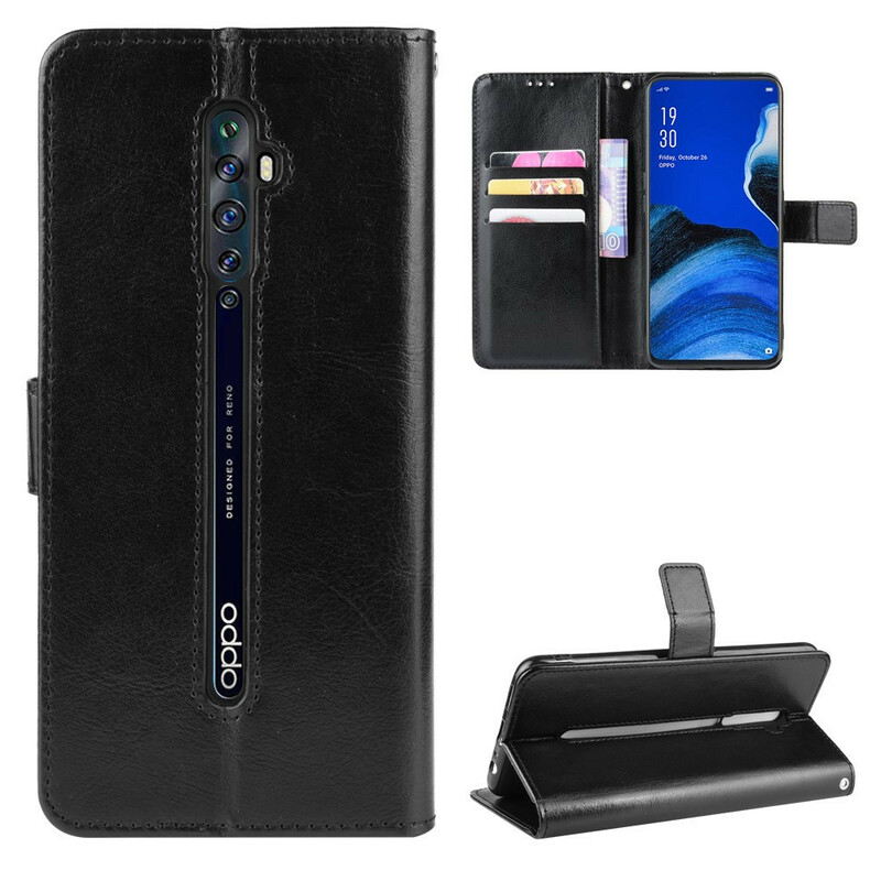 Housse Oppo Reno 2Z Simili Cuir Flashy Housse Oppo Reno 2Z Simili Cuir Flashy