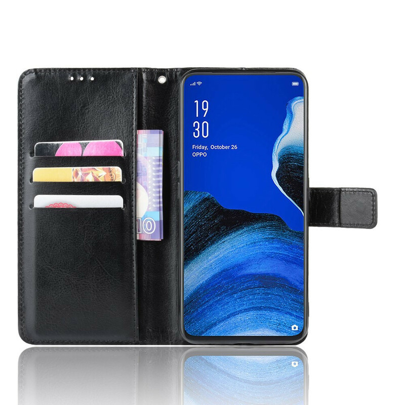Housse Oppo Reno 2Z Simili Cuir Flashy Housse Oppo Reno 2Z Simili Cuir Flashy