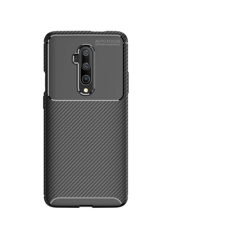 Coque OnePlus 7T Pro Flexible Texture Fibre Carbone