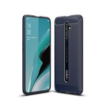 Coque Oppo Reno 2Z Fibre Carbone Brossée Coque Oppo Reno 2Z Fibre Carbone Brossée