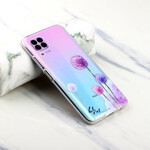 Coque Huawei P40 Lite Transparente Pissenlits Colorés Coque Huawei P40 Lite Transparente Pissenlits Colorés