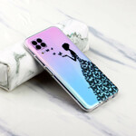 Coque Huawei P40 Lite Transparente Robe Papillons Coque Huawei P40 Lite Transparente Robe Papillons