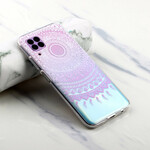 Coque Huawei P40 Lite Transparente Mandala Coloré Coque Huawei P40 Lite Transparente Mandala Coloré