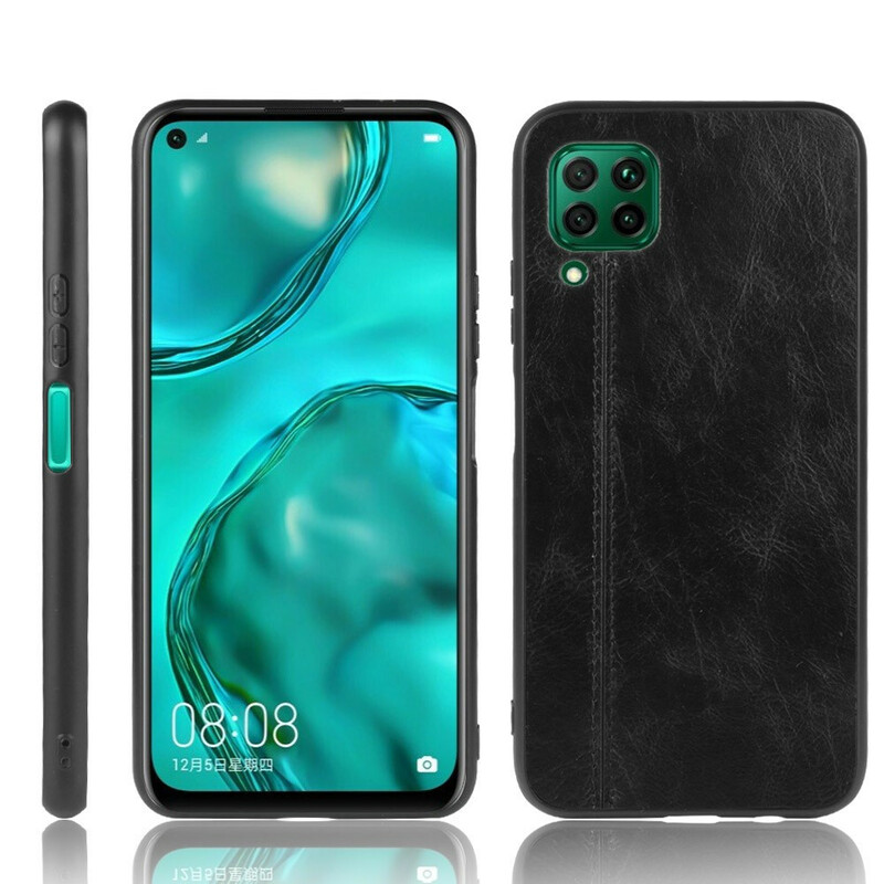 Coque Huawei P40 Lite Style Cuir Coutures