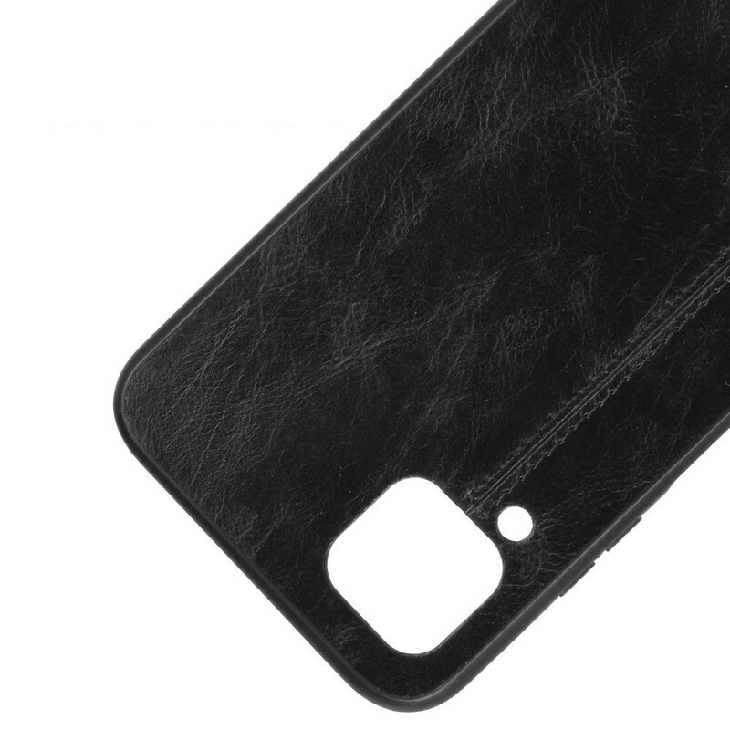 Coque Huawei P40 Lite Style Cuir Coutures Coque Huawei P40 Lite Style Cuir Coutures