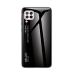 Coque Huawei P40 Lite Verre Trempé Hello Coque Huawei P40 Lite Verre Trempé Hello