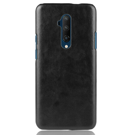 Coque OnePlus 7T Pro Effet Cuir Litchi