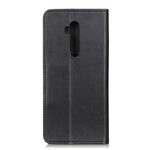 Flip Cover OnePlus 7T Pro Cuir Litchi Fendu Élégance Flip Cover OnePlus 7T Pro Cuir Litchi Fendu Élégance