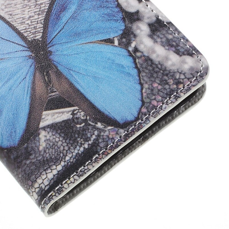 Housse Samsung Galaxy A5 2016 Papillon Bleu Housse Samsung Galaxy A5 2016 Papillon Bleu